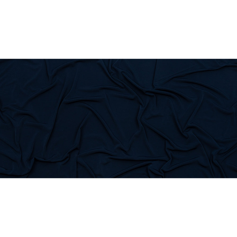 Stretch Polyester ITY Jersey - Navy - Isadora Collection - Full