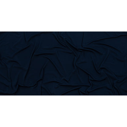 Stretch Polyester ITY Jersey - Navy - Isadora Collection