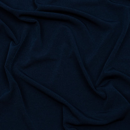 Stretch Polyester ITY Jersey - Navy - Isadora Collection
