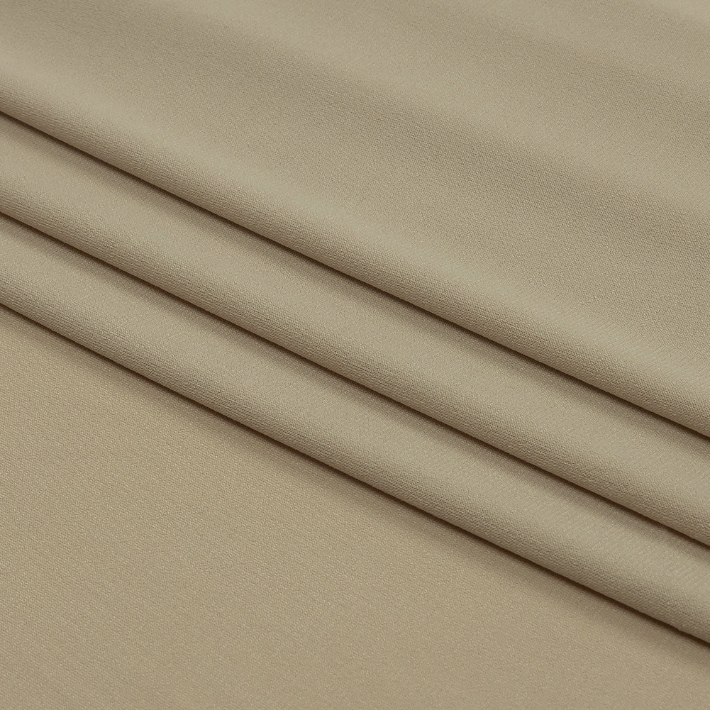 Stretch Polyester ITY Jersey - Nude - Isadora Collection - Folded