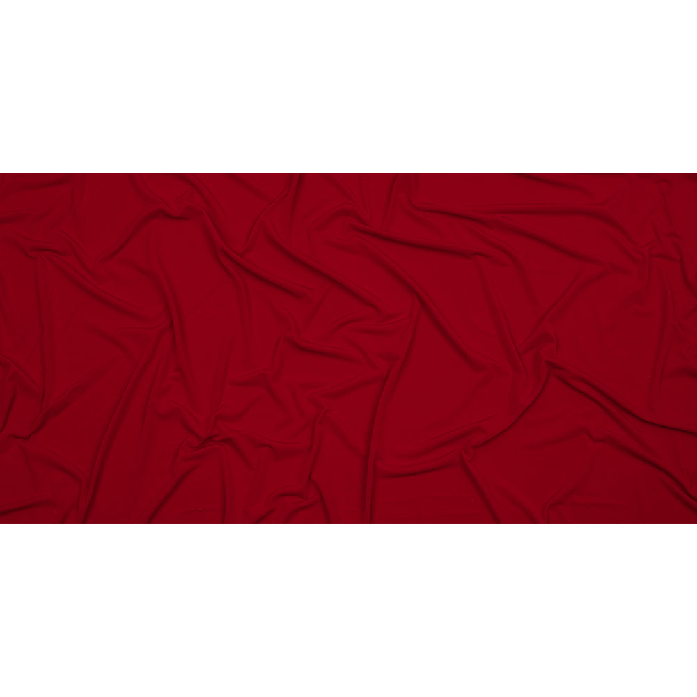 Stretch Polyester ITY Jersey - Tango Red - Isadora Collection - Full