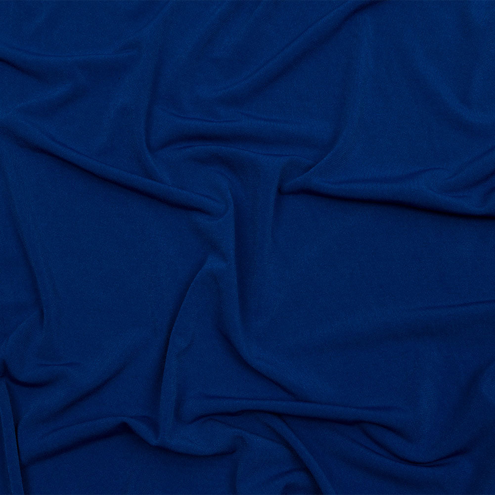 Stretch Polyester ITY Jersey - Royal Blue - Isadora Collection