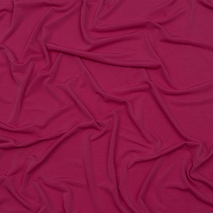 Stretch Polyester ITY Jersey - Fuchsia - Isadora Collection