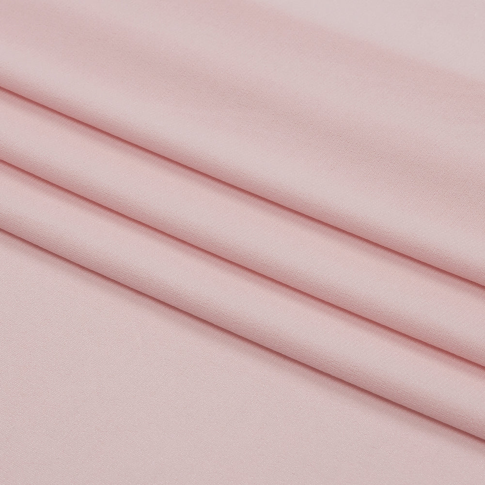 Stretch Polyester ITY Jersey - Blush - Isadora Collection - Folded