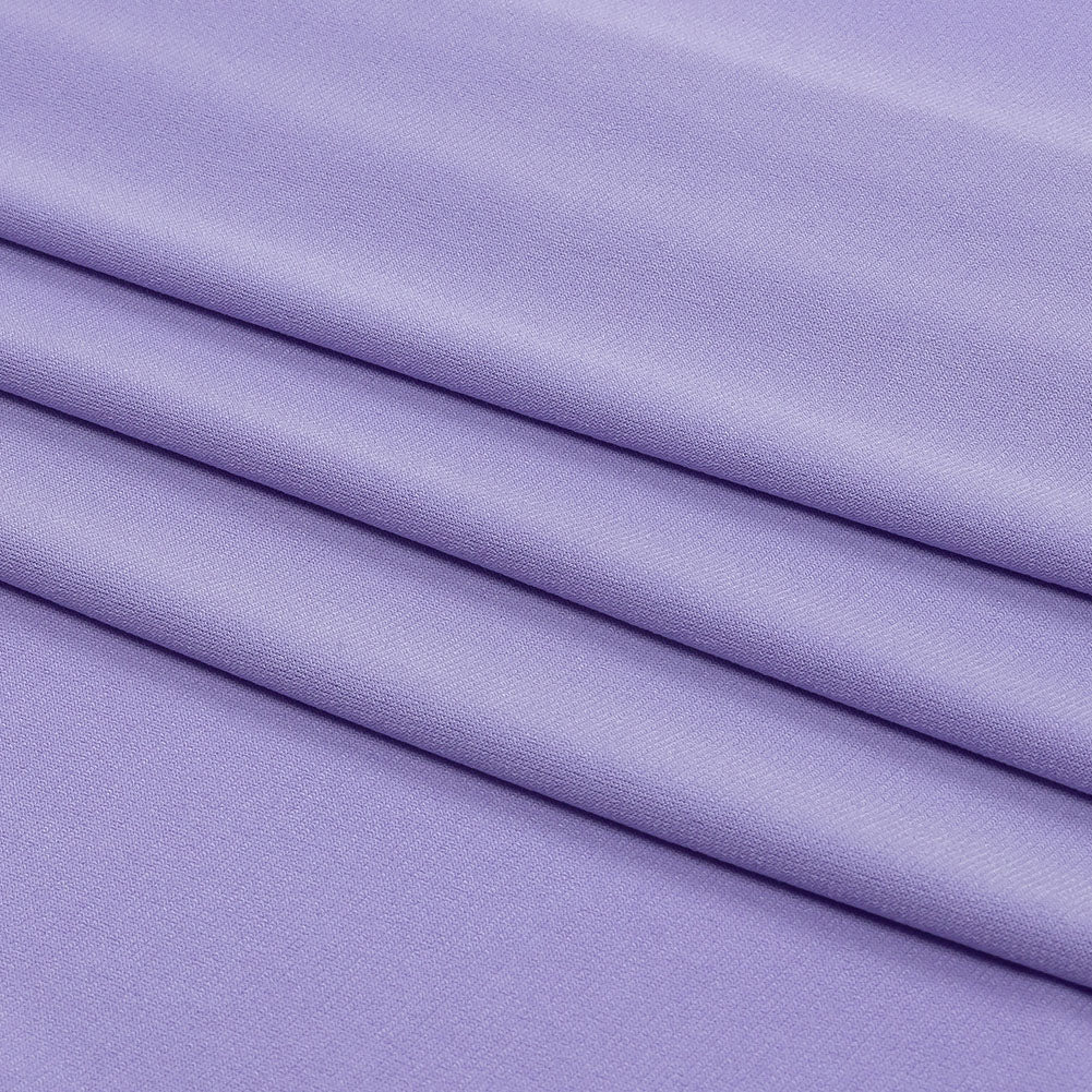 Stretch Polyester ITY Jersey - Lilac - Isadora Collection - Folded