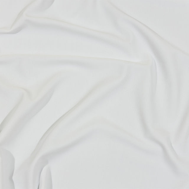 Recycled Swimwear Tricot, UV Protective - White - Santorini Plus Collection