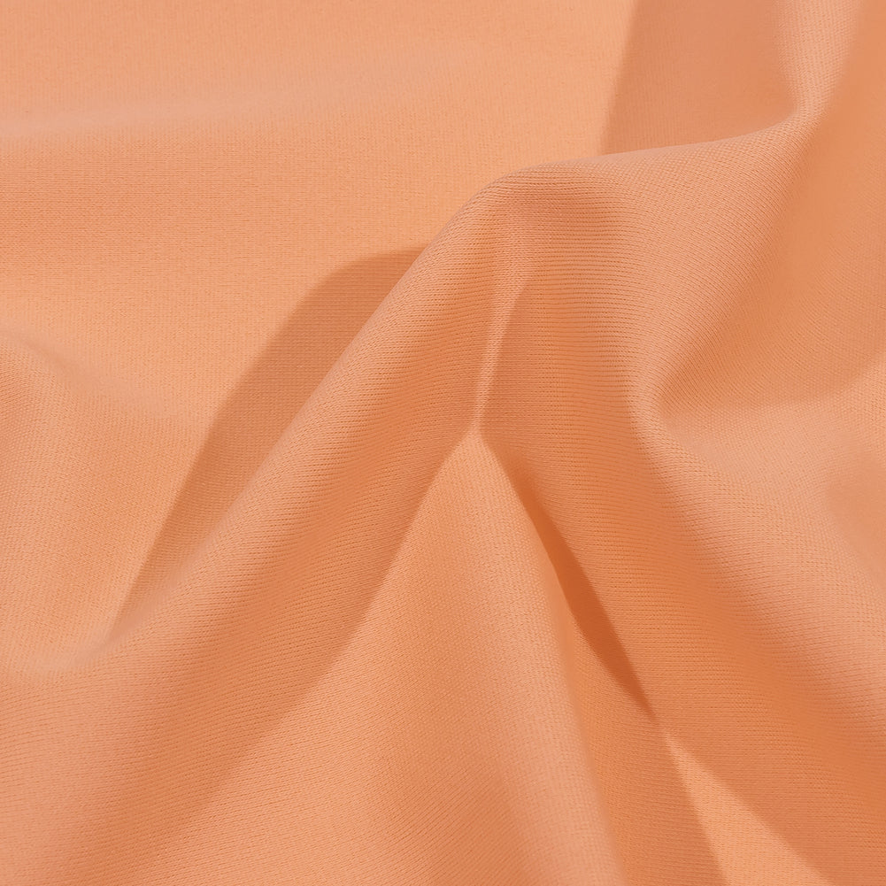 Recycled Swimwear Tricot, UV Protective - Peach Flower - Santorini Plus Collection Detail