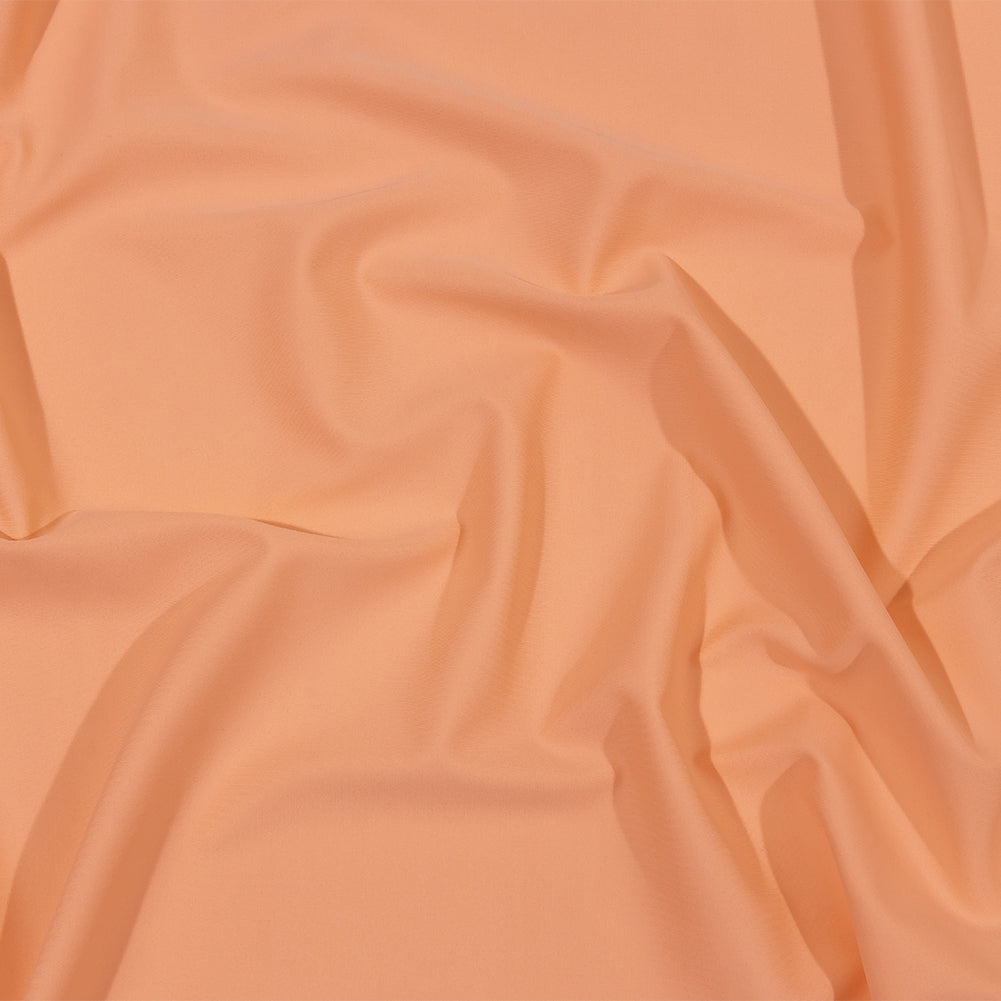 Recycled Swimwear Tricot, UV Protective - Peach Flower - Santorini Plus Collection Detail