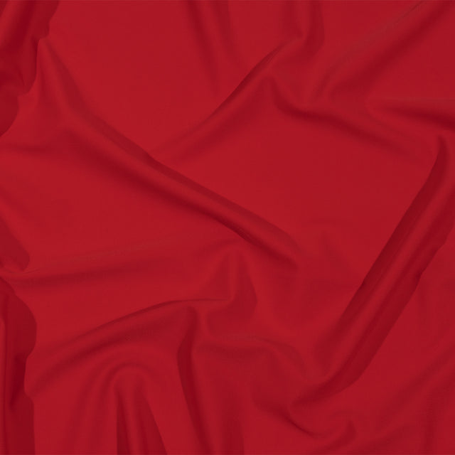 Recycled Swimwear Tricot, UV Protective - Red - Santorini Plus Collection