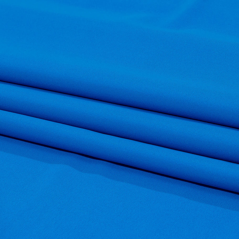 Recycled Swimwear Tricot, UV Protective - Blue - Santorini Plus Collection - Folded