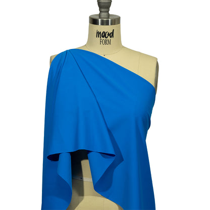 Recycled Swimwear Tricot, UV Protective - Blue - Santorini Plus Collection