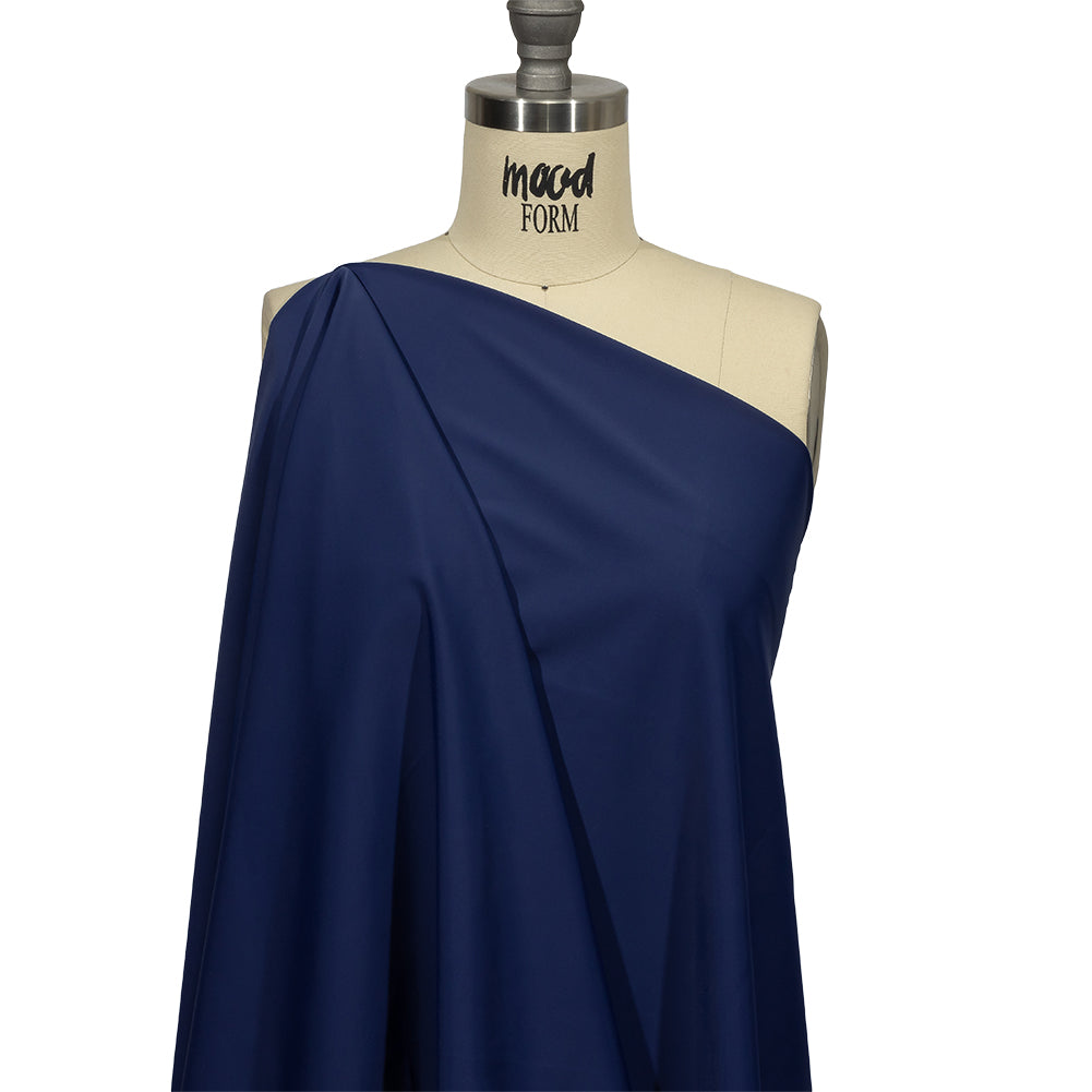 Recycled Swimwear Tricot, UV Protective - Harmony Blu - Santorini Plus Collection - Drape