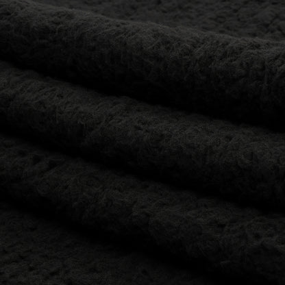 Black Faux Shearling