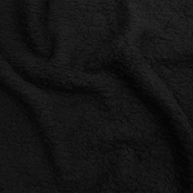 Black Faux Shearling