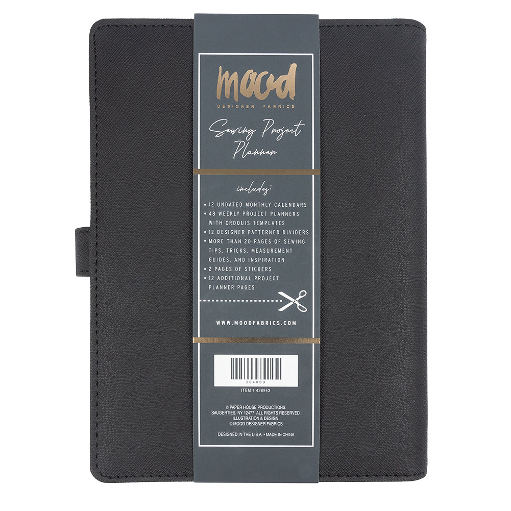 Mood Designer Sewing Planner - 5.875" x 8.25", A5, Undated - Drape