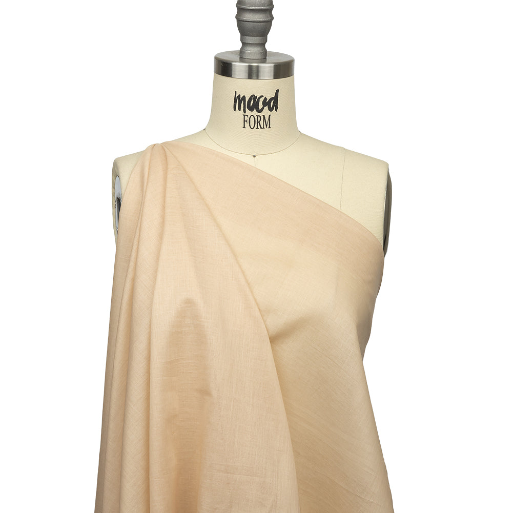 Famous Australian Designer Light Peach Cotton Voile Lining Drape