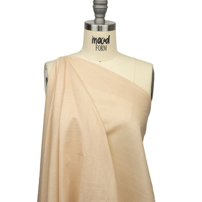 Famous Australian Designer Light Peach Cotton Voile Lining Drape