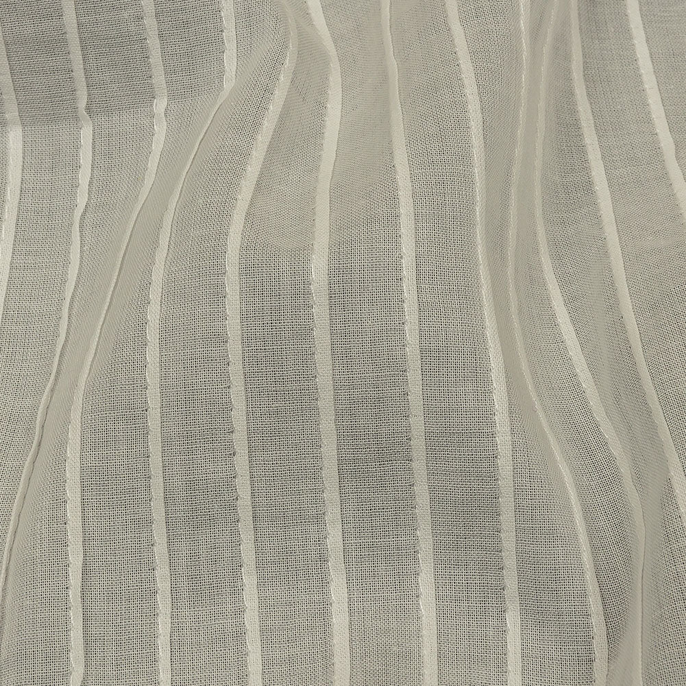 Famous Australian Designer White Pintucked Cotton Lawn Detail
