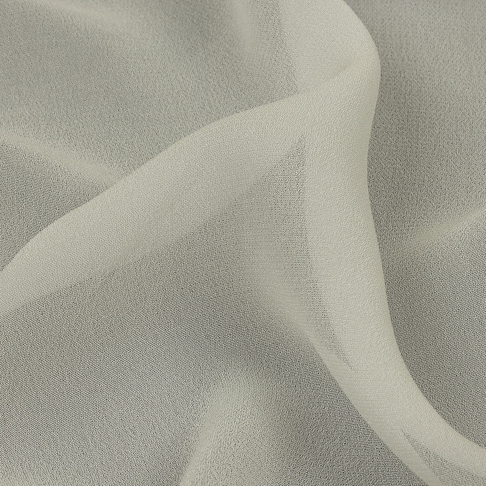 Famous Australian Designer Coconut Milk Viscose Georgette Folded