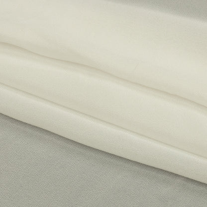 Famous Australian Designer Coconut Milk Viscose Georgette Full
