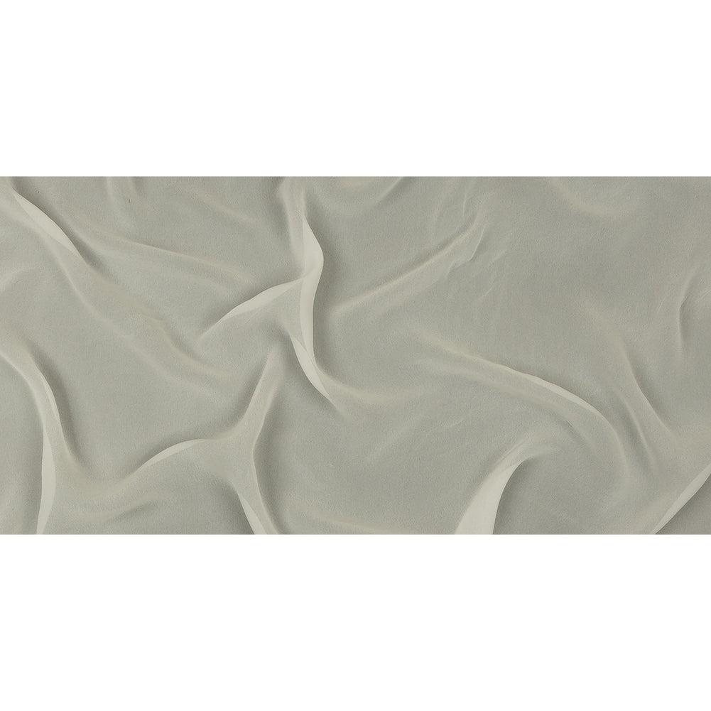 Famous Australian Designer Coconut Milk Viscose Georgette Drape
