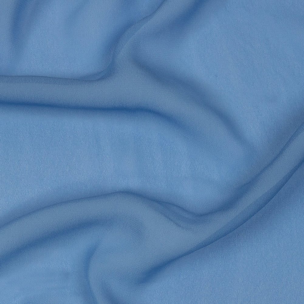 Famous Australian Designer Cornflower Viscose Georgette