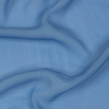 Famous Australian Designer Cornflower Viscose Georgette
