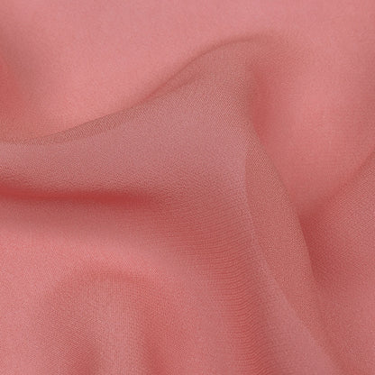 Famous Australian Designer Watermelon Viscose Georgette Folded