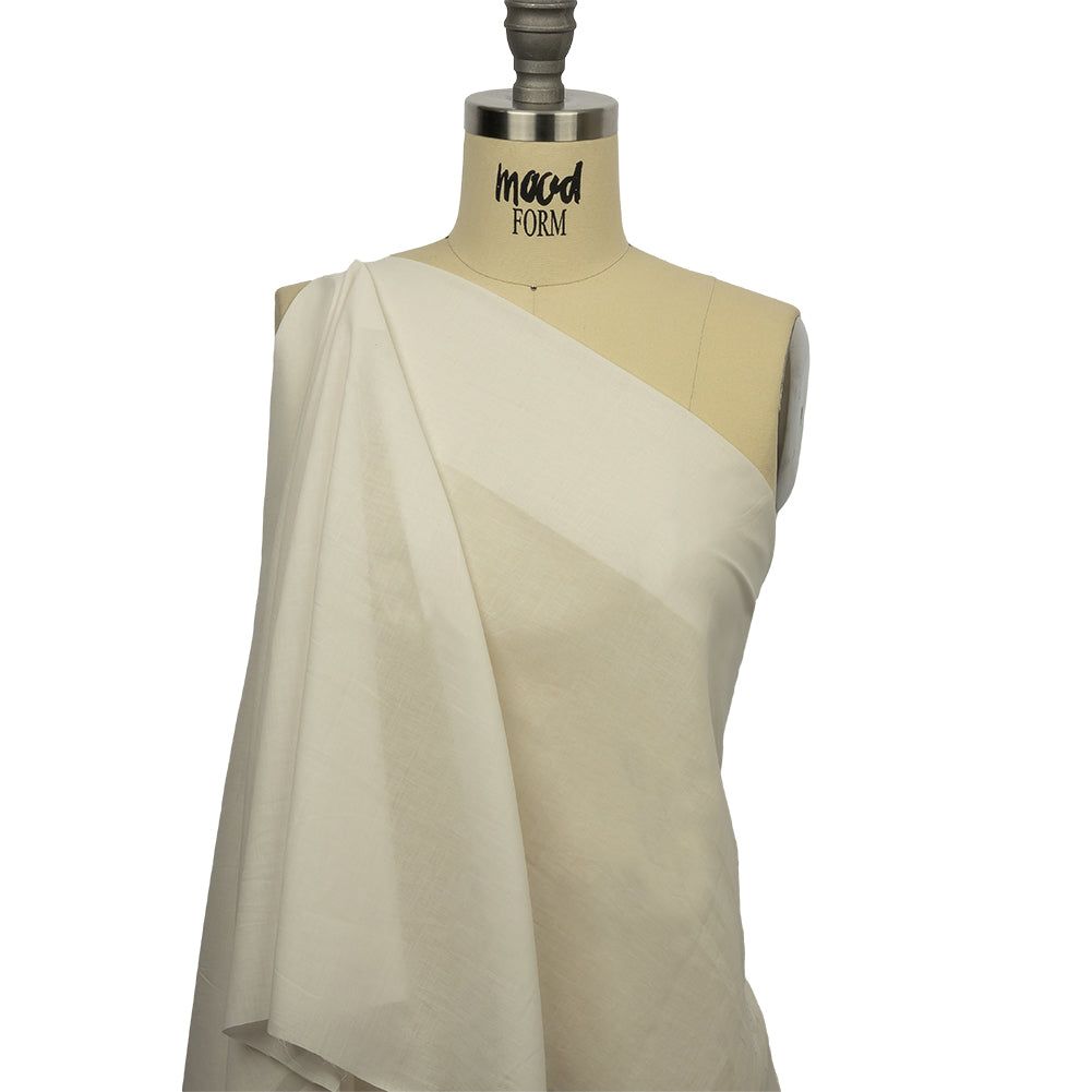 Famous Australian Designer Marshmallow Cotton Voile Drape