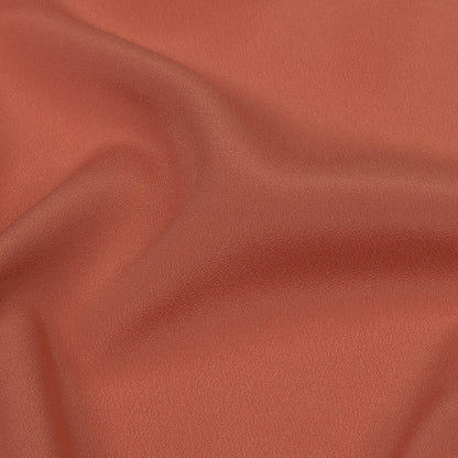 Famous Australian Designer Rosewood Polyester Crepe de Chine Detail