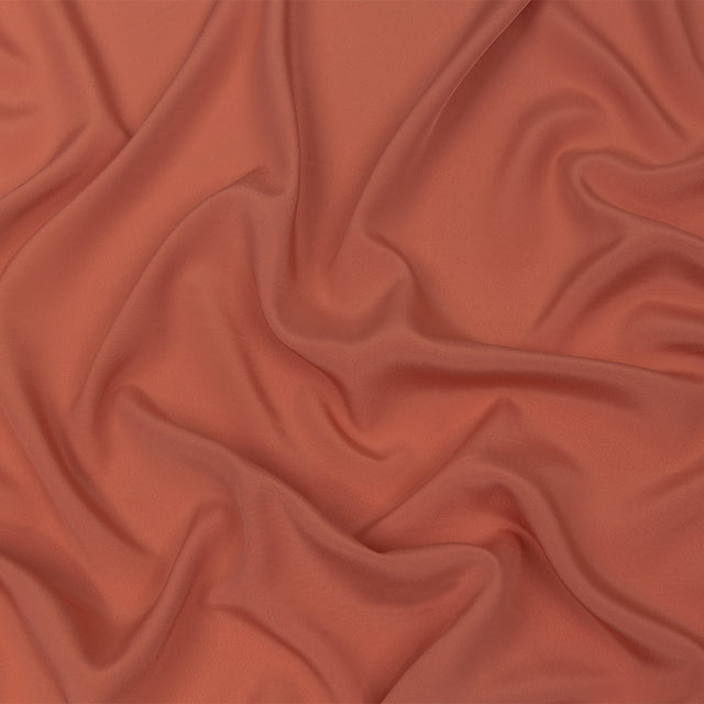 Famous Australian Designer Rosewood Polyester Crepe de Chine