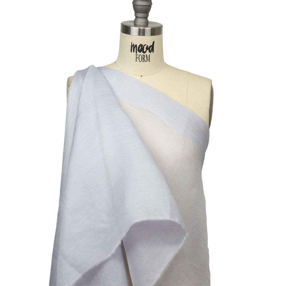 Famous Australian Designer Thistle Linen and Silk Scrim Drape