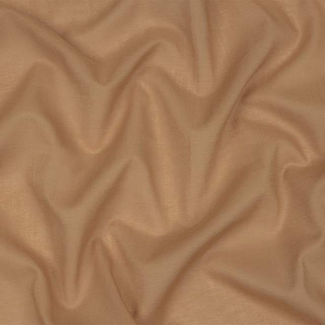 Famous Australian Designer Taupe Cotton Voile