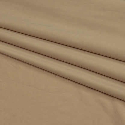 Famous Australian Designer Nude Stretch Polyester Jersey Folded
