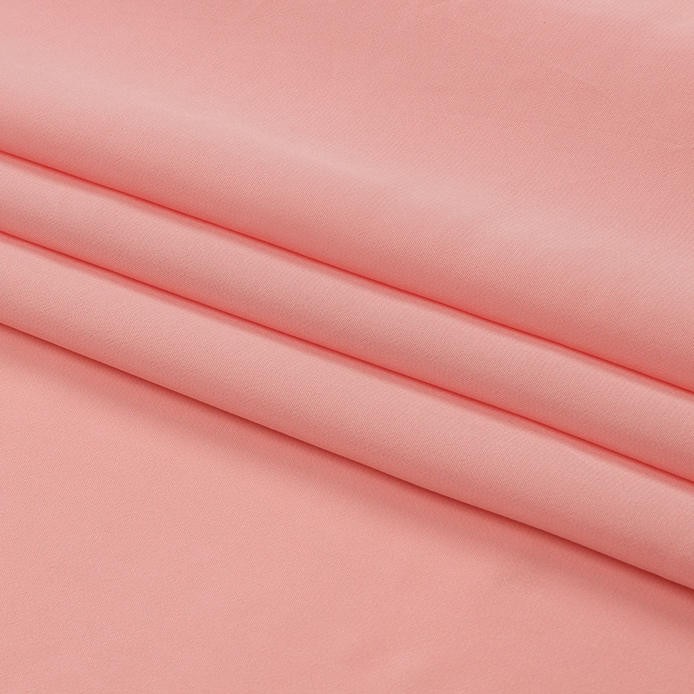 Famous Australian Designer Pink Viscose Crepe de Chine Folded