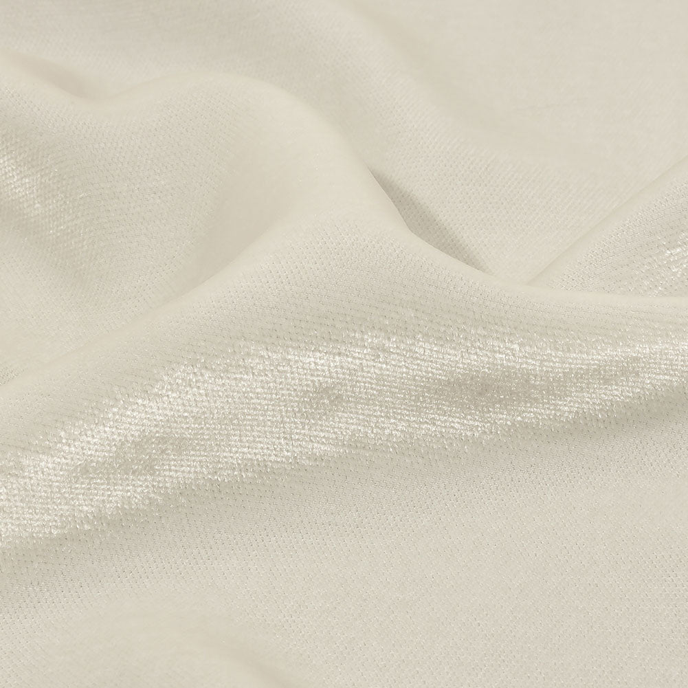 Balenciaga Italian Jet Stream Viscose and Silk Velvet Detail