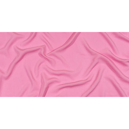 Balenciaga Italian Pink Fluid Viscose Poplin Full