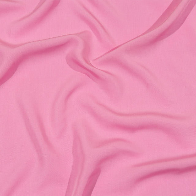 Balenciaga Italian Pink Fluid Viscose Poplin