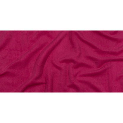 Balenciaga Italian Magenta Brushed Blended Camel Hair Twill Coating Full