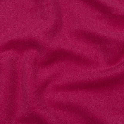 Balenciaga Italian Magenta Brushed Blended Camel Hair Twill Coating