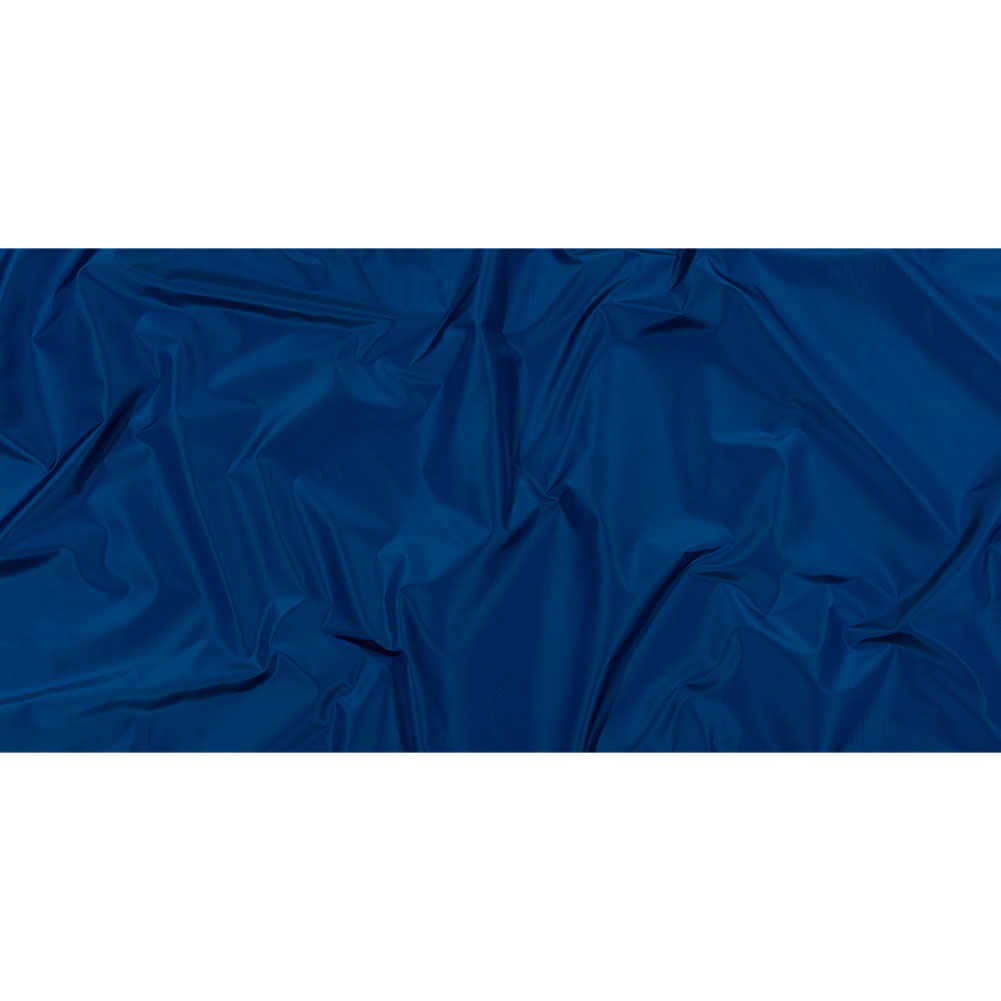 Balenciaga Italian Blue Polyester and Viscose Micro Faille Full