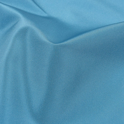Balenciaga Italian Blue Yonder Polyester and Viscose Micro Faille Detail