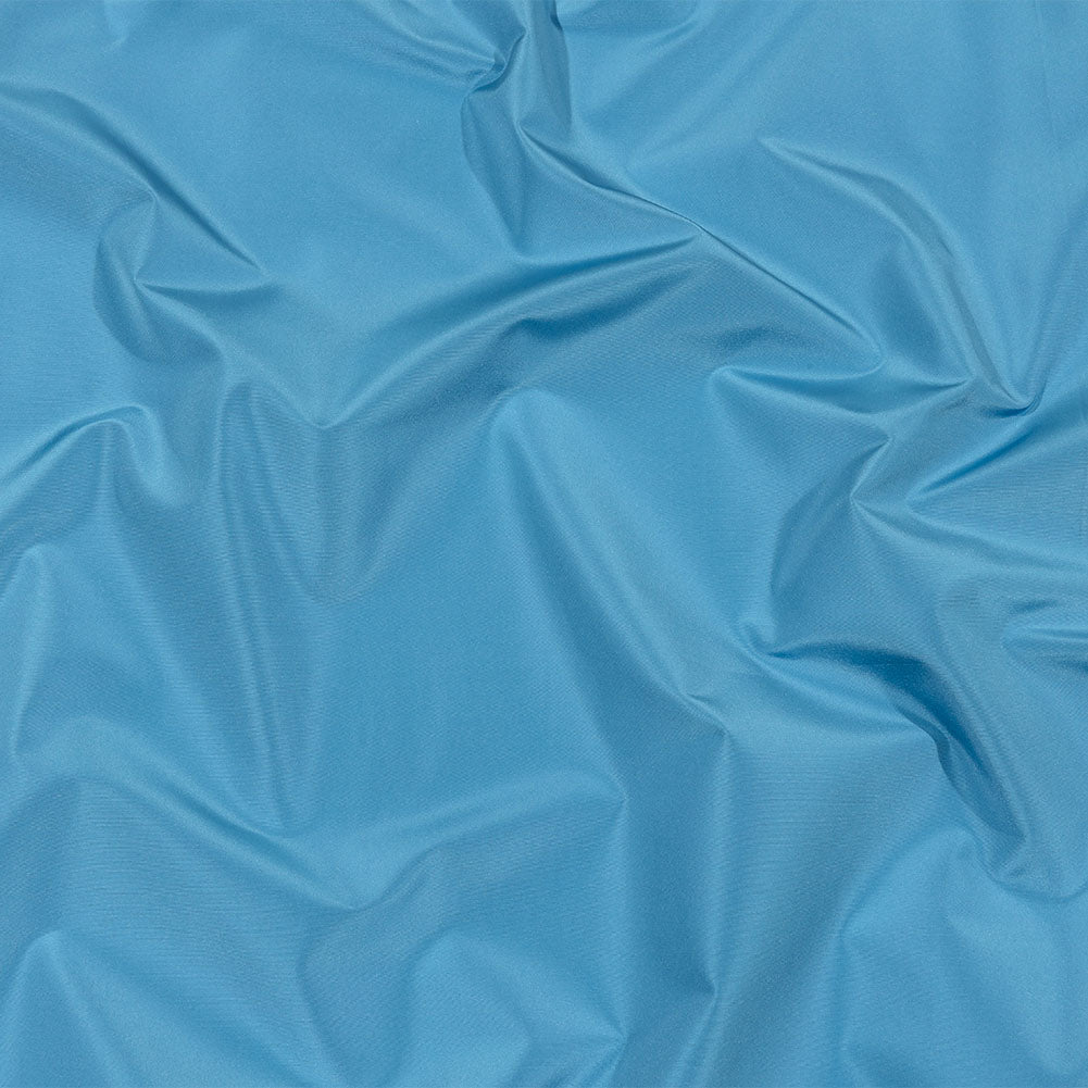 Balenciaga Italian Blue Yonder Polyester and Viscose Micro Faille