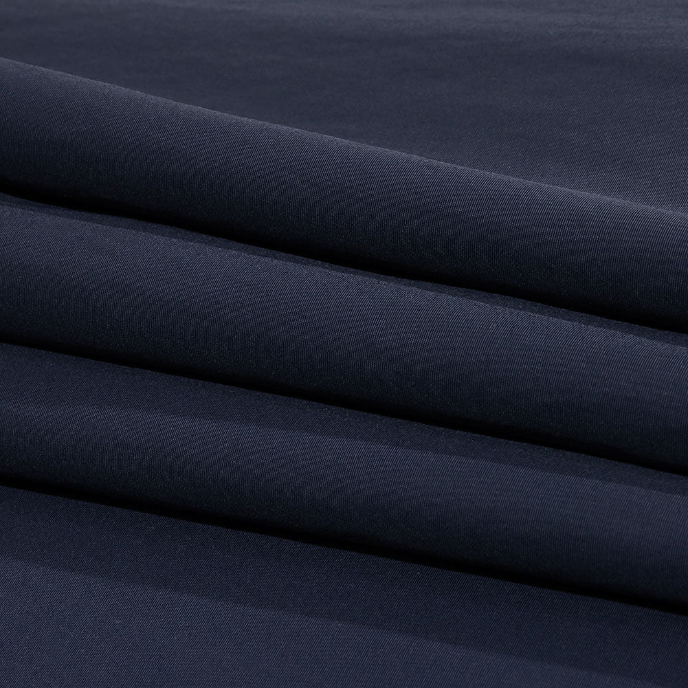 Balenciaga Italian Navy Nylon Micro Canvas Folded