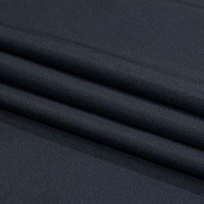 Balenciaga Italian Midnight Navy Lightweight Polyester Poplin Folded