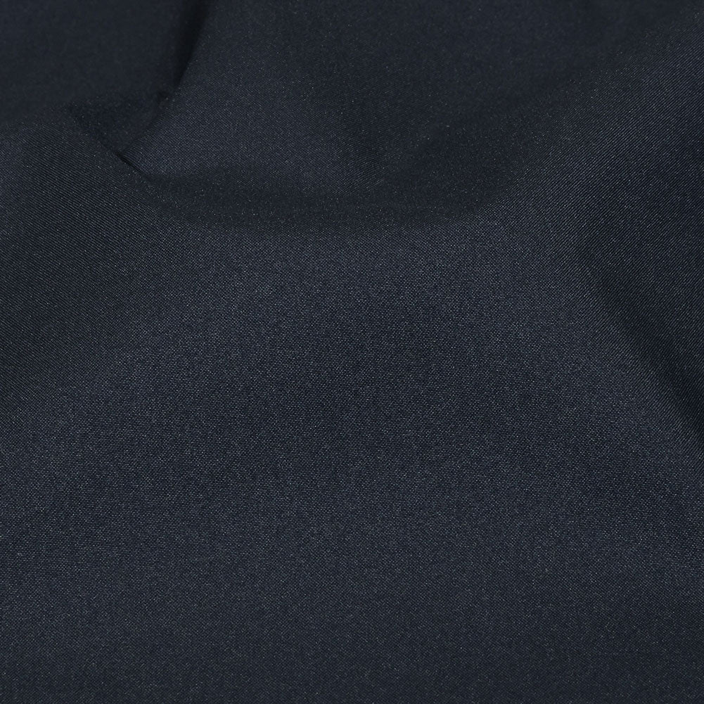 Balenciaga Italian Midnight Navy Lightweight Polyester Poplin Detail