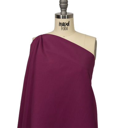 Balenciaga Italian Fuchsia Nylon Faille Drape
