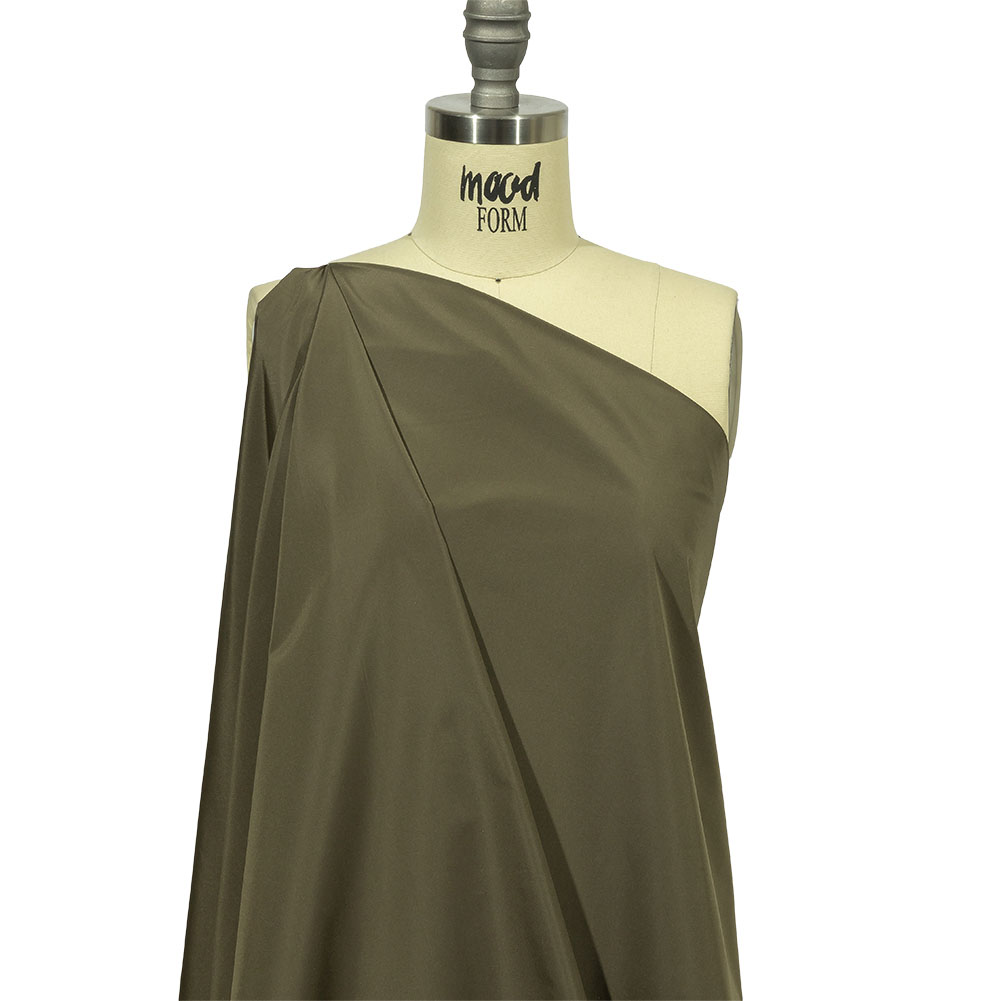 Balenciaga Italian Canteen Polyester and Viscose Micro Faille Drape