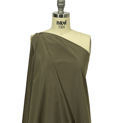 Balenciaga Italian Canteen Polyester and Viscose Micro Faille Drape