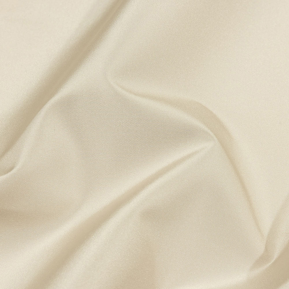 Balenciaga Italian Light Beige Polyester and Viscose Micro Faille Detail